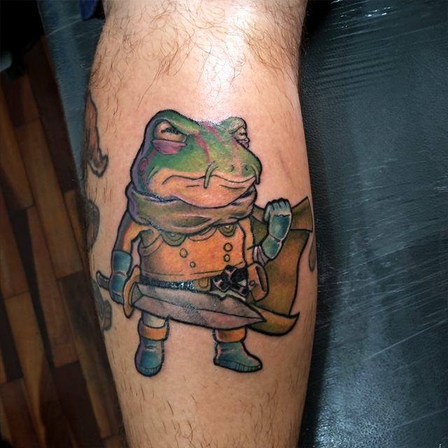 Churus Savioli, Frog, Chrono Trigger, Churus Savioli, Fanart tattoo, Game