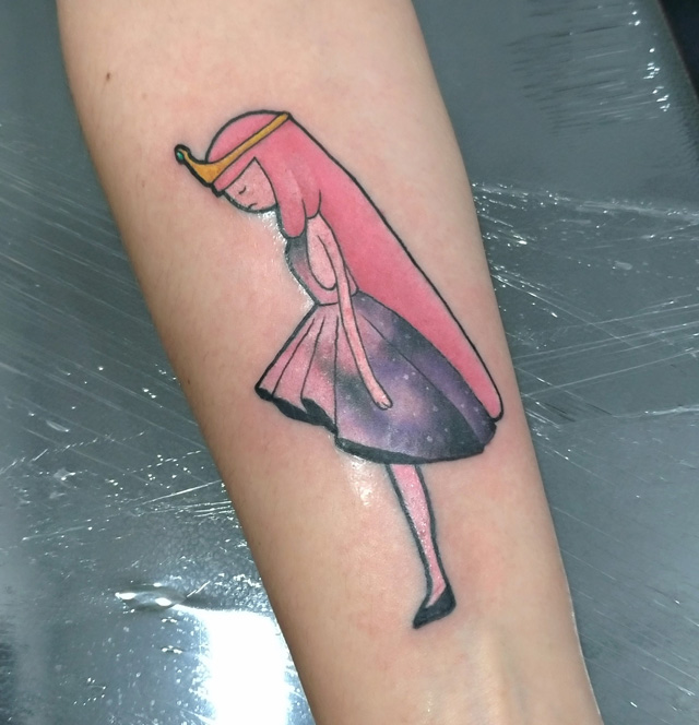 Princesa Jujuba, Fanart tattoo, Churus Savioli