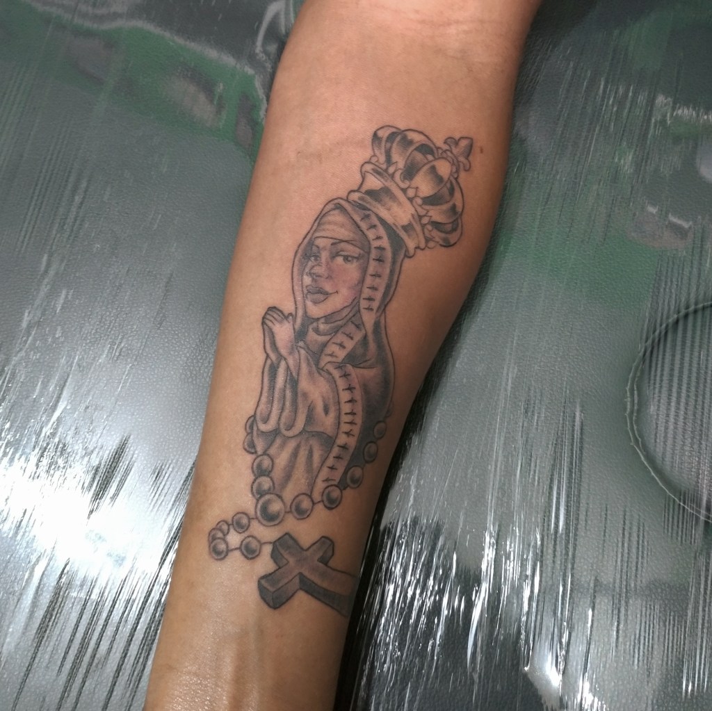 Churus Savioli, Santa, Newschool, Newschool tattoo