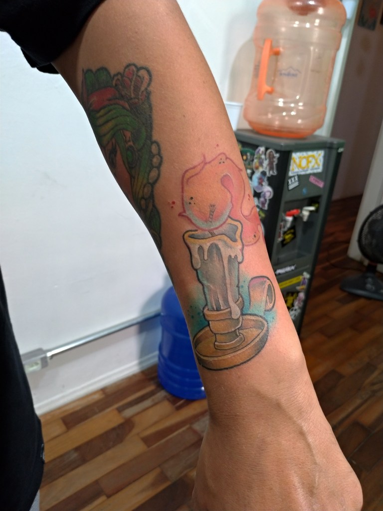 Churus Savioli, Vela tattoo, Newschool, Newschool tattoo, Vela colorida desenho