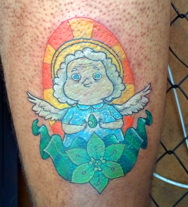 Vovó Juju, Fanart, Tattoo, Comics, Churus Savioli