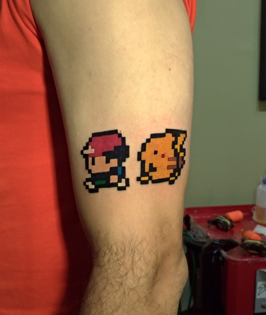 Pokemon Yellow tattoo Churus Savioli