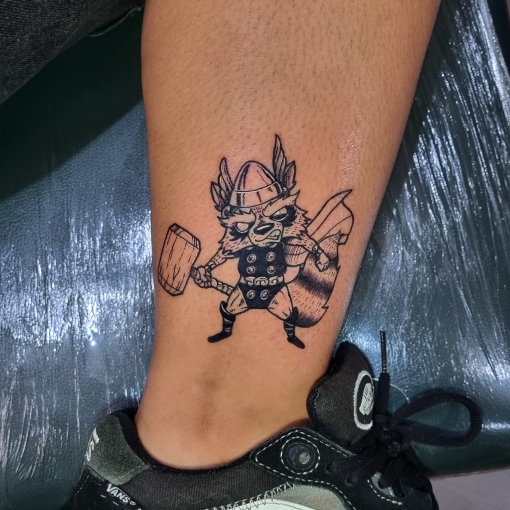 Rocket Thor Tattoo Churus Savioli