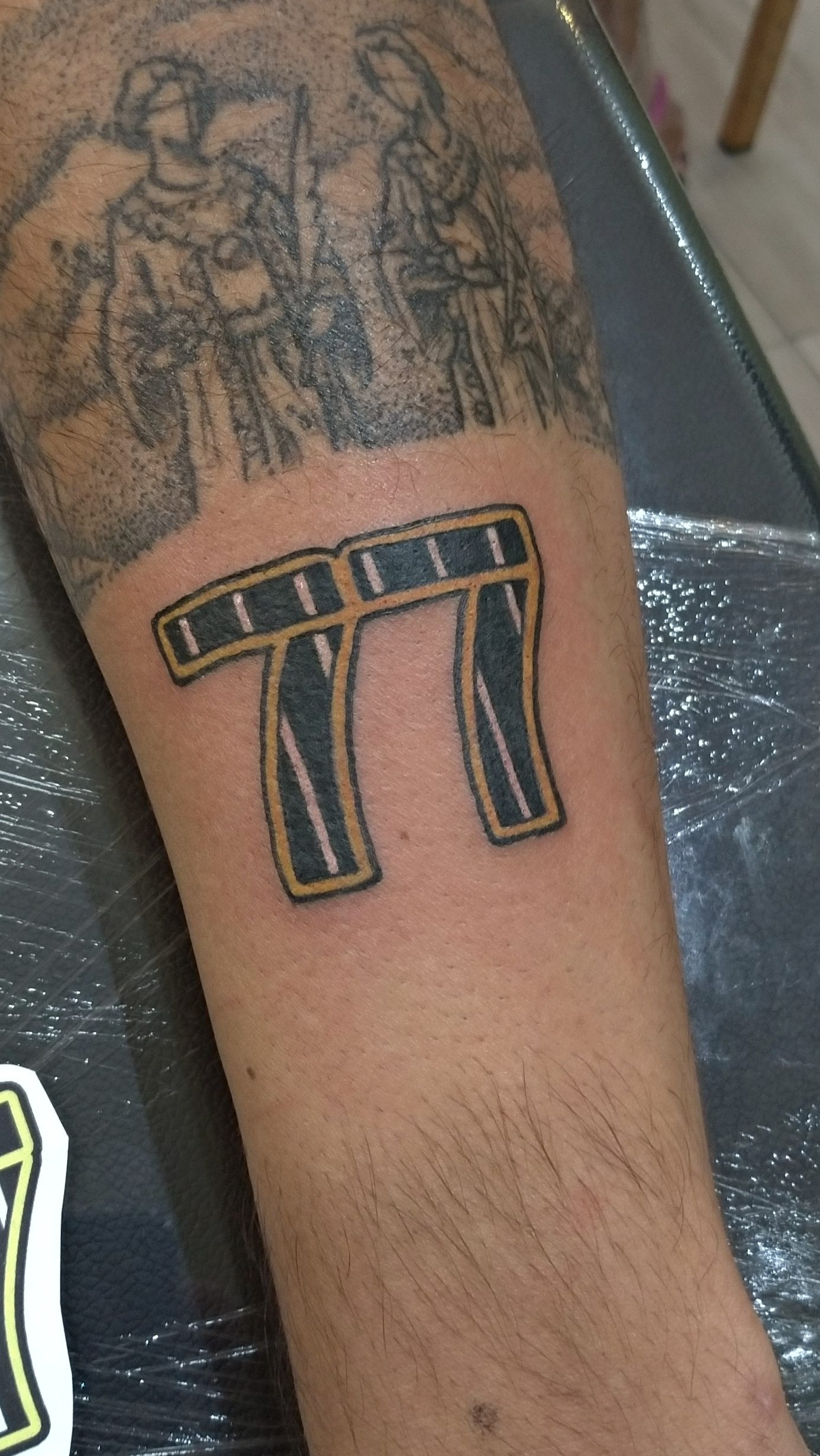 Churus Savioli, 77, 77 tattoo, tattoo corinthians