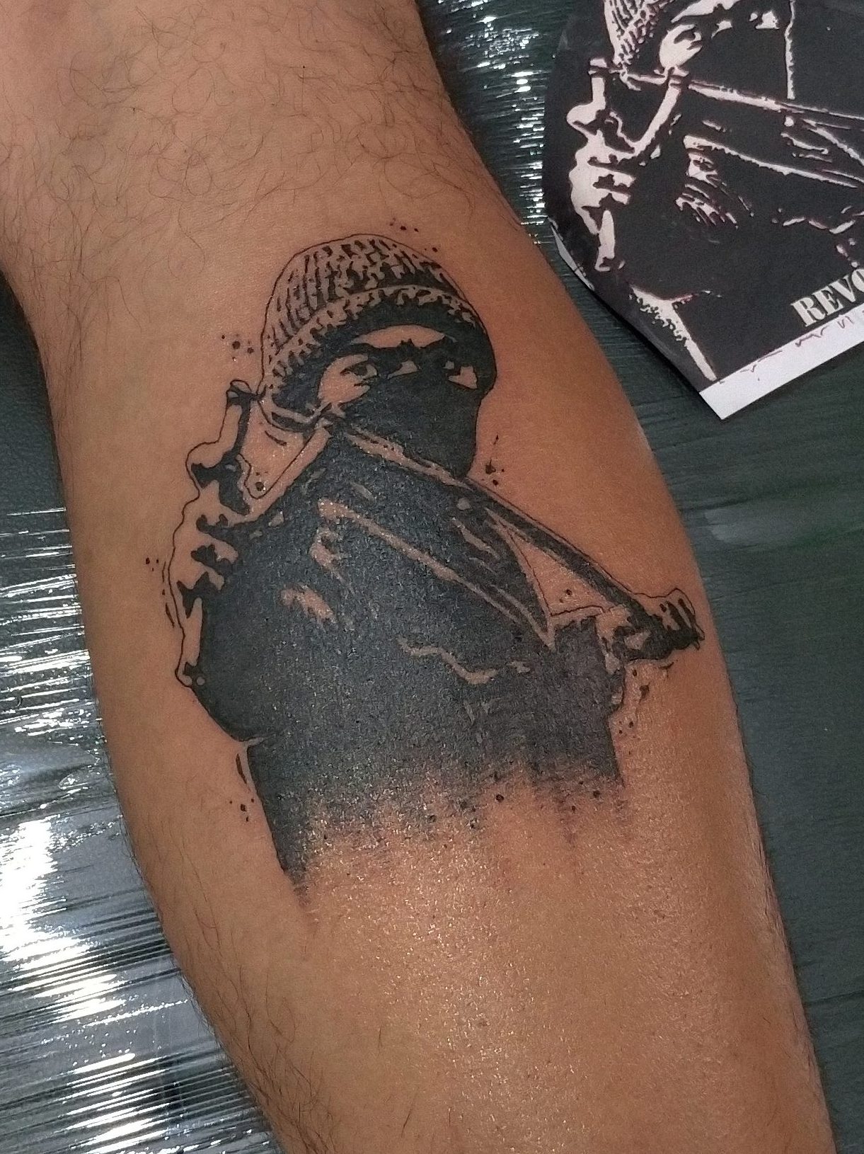 Churus Savioli, deserdados, deserdados tattoo, tattoo punk, punkrock tattoo, preto e branco