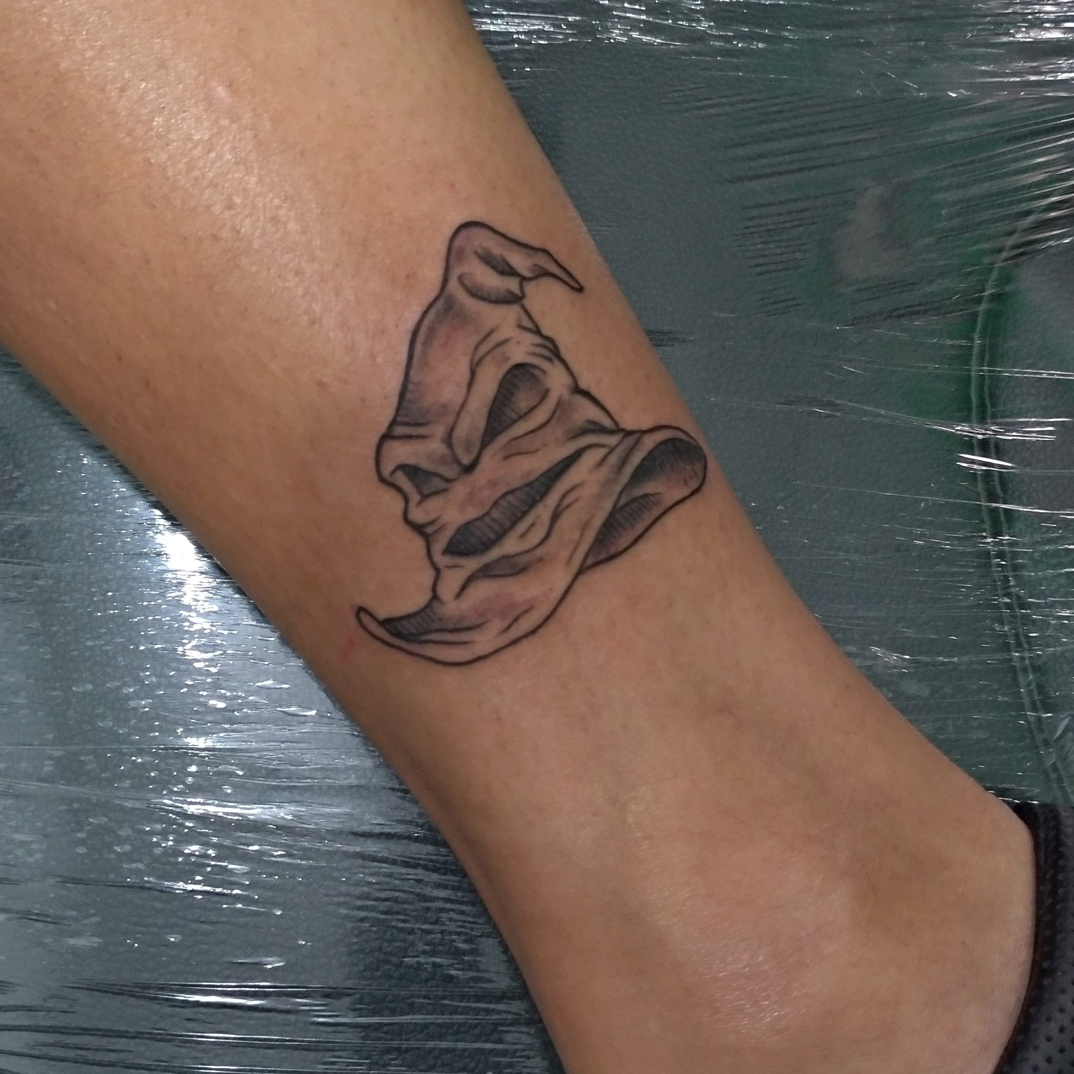Churus Savioli, harry potter, harry potter tattoo, preto e branco tattoo